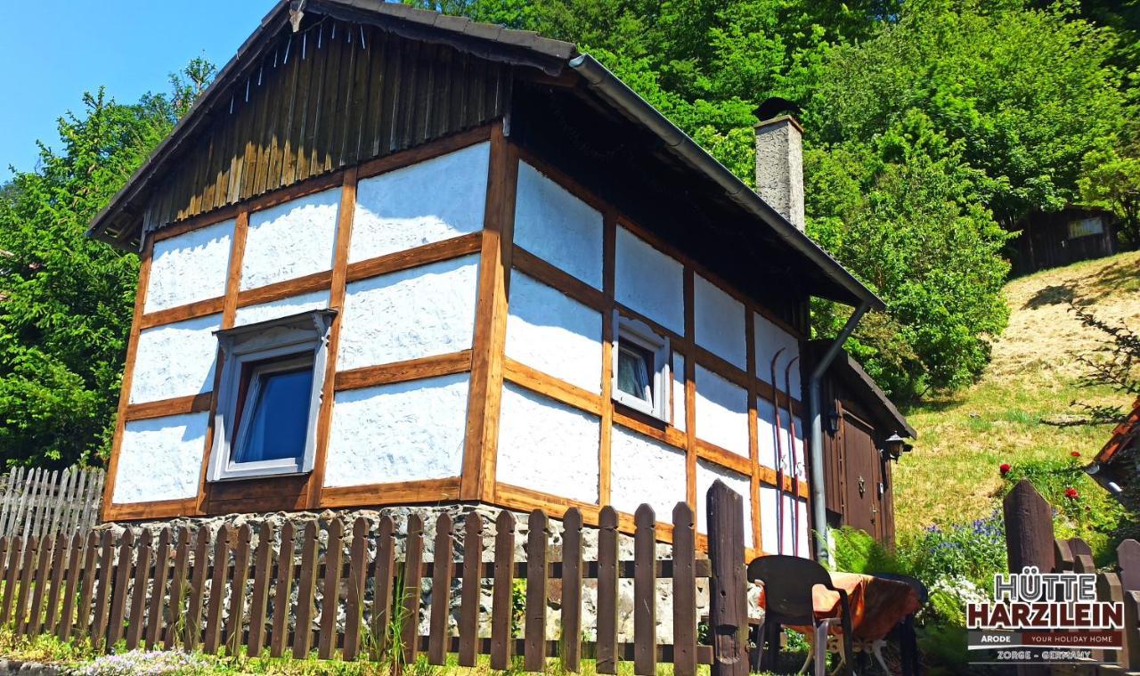 Arode Huette Harzilein - Romantic Tiny House On The Edge Of The Forest Zorge Exteriér fotografie