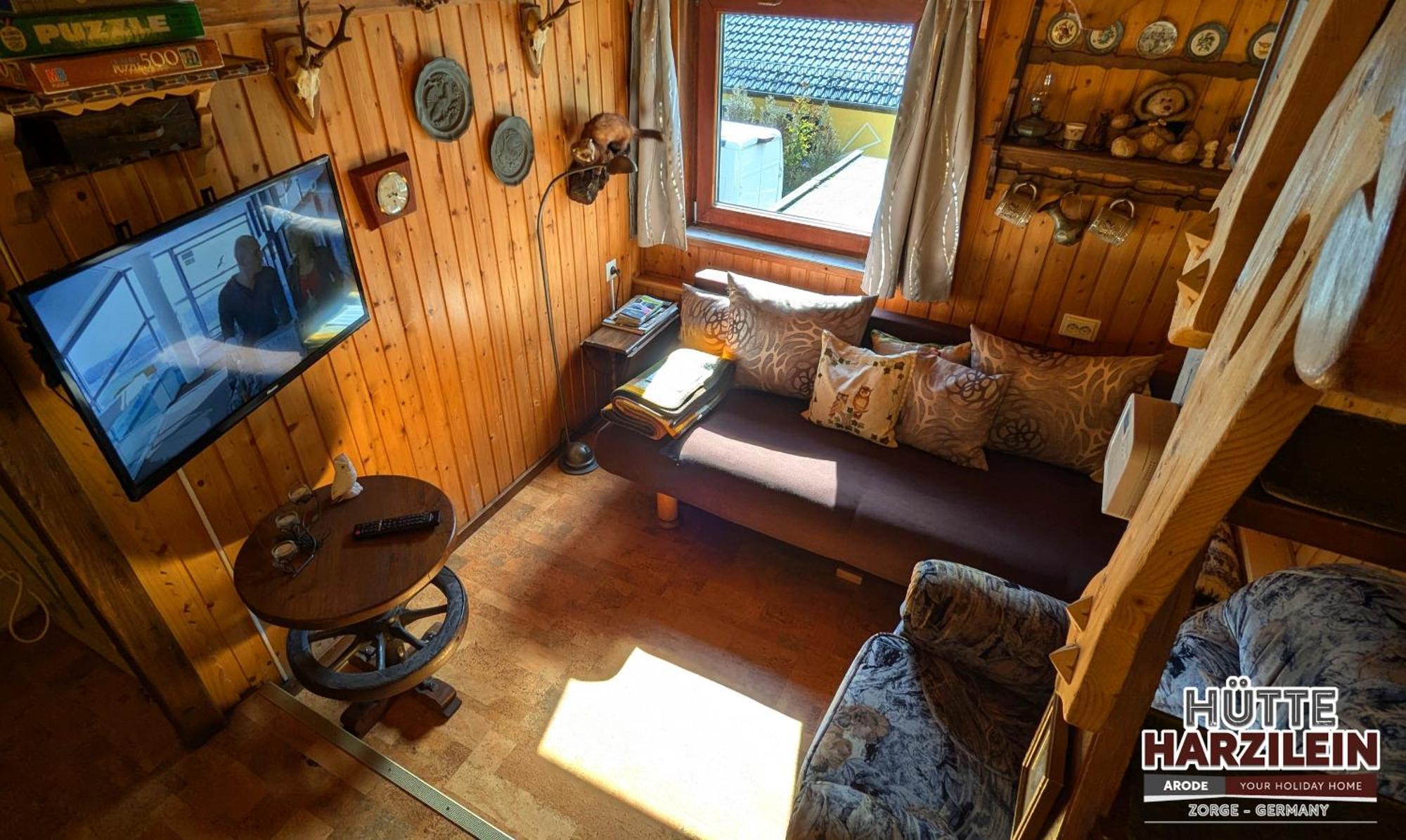 Arode Huette Harzilein - Romantic Tiny House On The Edge Of The Forest Zorge Exteriér fotografie